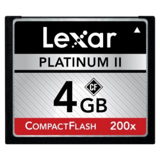 Lexar 4GB Compact Flash Card   Black
