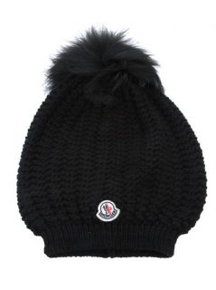 Moncler Textured Bobble Hat