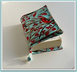 wing song fabric book cover by lilly*blossom