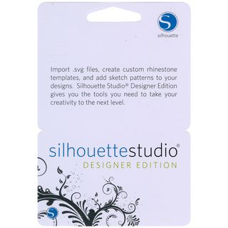 Silhouette Studio Designer Edition Upgrade Card Silhouette Die Cutting Accessories