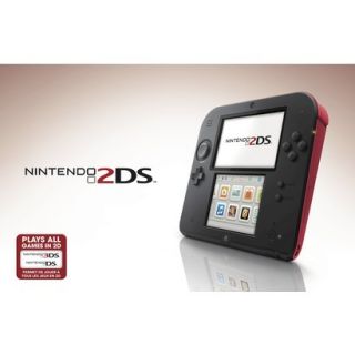 Nintendo 2DS Crimson Red Console
