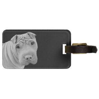 Chinese Shar Pei Tags For Bags