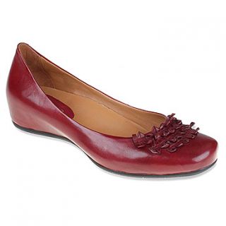 Earthies Valla  Women's   Deep Red Leather