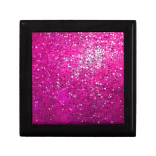Pink Glitter Pattern Texture Gift Boxes