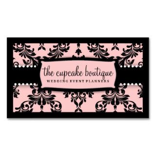 311 Icing on the Cake Too   Sweet Icing Pink Business Card
