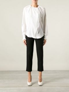 Givenchy Zip Front Blouse
