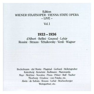 Wiener Staatsoper Live Vol. 1 Music