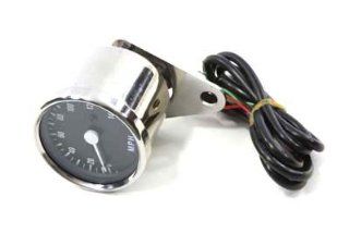Deco Mini 60mm Electronic Speedometer Kit with Black Face & White Numbers   Frontiercycle (Free U.S. Shipping) Automotive
