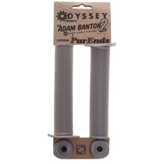 Odyssey Adam Banton II BMX Grips Metallic Silver 140mm