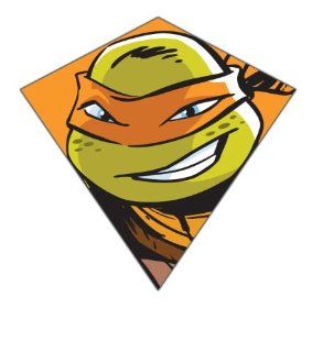 Nickelodeon Teenage Mutant Ninja Turtles 23" Wide Nylon Diamond Kite  "Michelangelo" Toys & Games