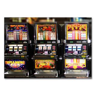 Las Vegas Slot Dream Machines Table Card