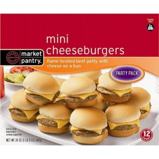 Market Pantry® Mini Cheeseburger Party Pack