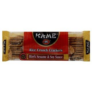 Rice Crkr Blck SsmSce Gf (Pack of 12)  Chips  Grocery & Gourmet Food