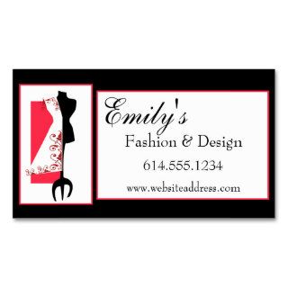 Dressmaker #2 D2 Fashion Sewing Business Cards