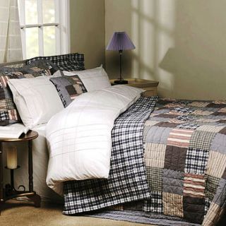 american style patchwork bedspread by the comfi cottage