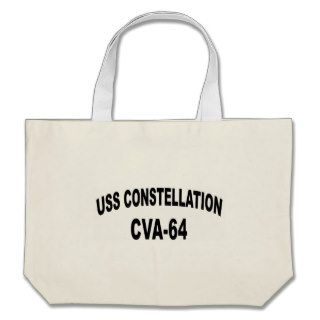 USS CONSTELLATION (CVA 64) TOTE BAG