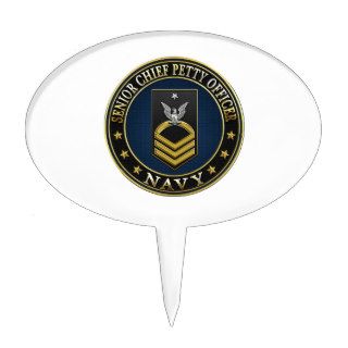 [200] Navy Senior Chief Petty Officer (SCPO) Cake Toppers