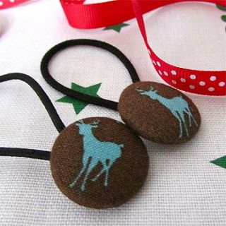 christmas deer hair bands stocking fillers by edamay