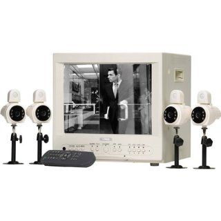 Lorex SG14S1044 A 14 inch B/W 4 channel Observation System with 4 Cameras  Security And Surveillance Products  Camera & Photo