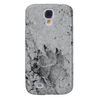 Dog Footprint on the Ground Samsung Galaxy S4 Cover