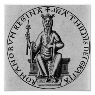 Seal of Empress Matilda Print
