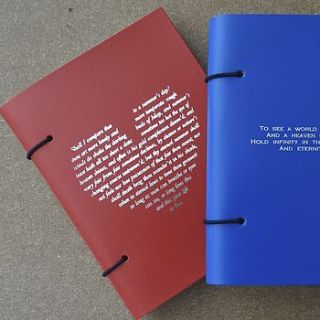 leather bound quotation book by artbox