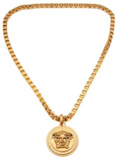 Versace Medusa Medallion Necklace