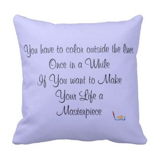 Inspirational Quote Pillow