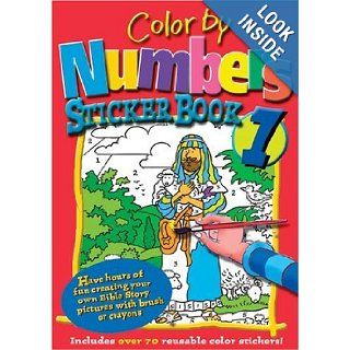Color by Numbers Sticker Book Tony Kenyon 9780825472640 Books
