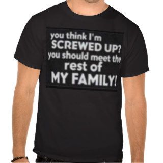 Black T shirt with funny quote