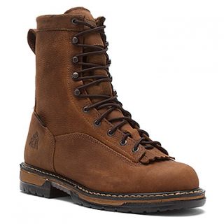 Rocky IronClad 8 Inch WP Lace Up  Men's   Brown Leather