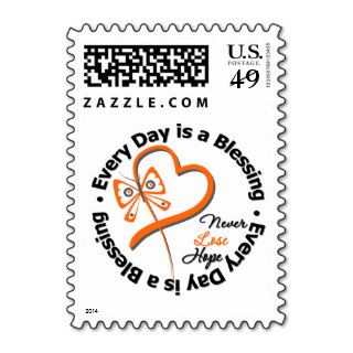 Every Day is a Blessing   Hope Leukemia Postage Stamps