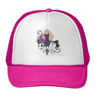 Barbie line art hat