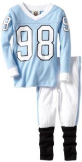 Wes and Willy Boys 2 7 Number 98 Football Pajamas Clothing