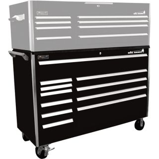 Homak Big Dawg 60in., 11-Drawer Tool Cabinet — Black, 60in.W x 24in.D x 44 1/2in.H, Model# BK04060123  Tool Chests