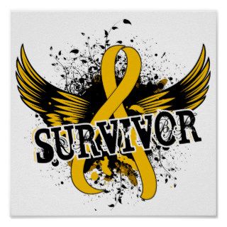 Survivor 16 Childhood Cancer Posters