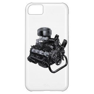 Flathead V 8 Motor   1950s Cutaway Gas Engine iPhone 5C Cases