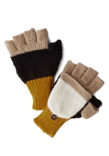 Fall for Autumn Convertible Gloves  Mod Retro Vintage Gloves