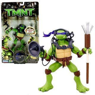 Playmates Year 2007 Teenage Mutant Ninja Turtles TMNT Movie Series 6 Inch Tall Action Figure   SURVEILLANCE DON with Listening Device and Bo Staff Toys & Games