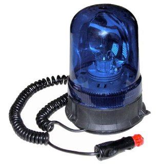 12 Volt Rundum Leuchte blau mit Magnet und Gummisauger Spielzeug