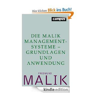 Die Malik ManagementSysteme   Grundlagen und Anwendung (App Malik Serienreader) eBook Fredmund Malik Kindle Shop