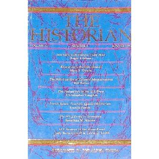The Historian (Winter1995) Number 2 Volume 57 Phi alpha theta Books