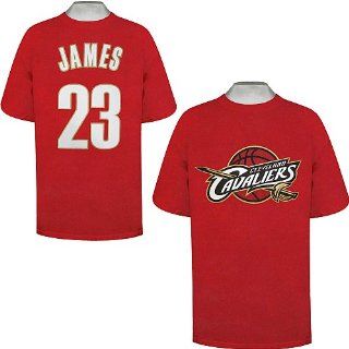 Lebron James Cleveland Cavaliers Maroon Big & Tall Jersey Name And Number T Shirt  Clothing