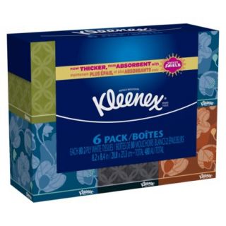 Kleenex Facial Tissue with Sneeze Shield 6 pk 80