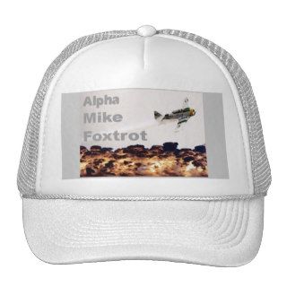 Alpha Mike Foxtrot Hats