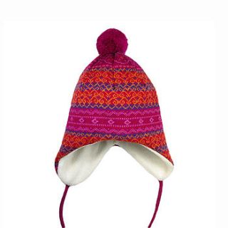 children's organic merino wool hat by lana bambini