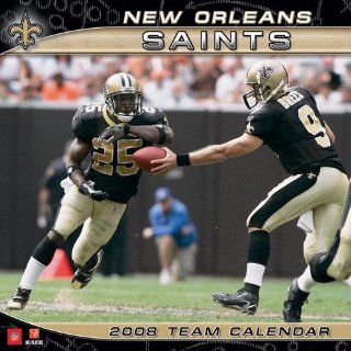 New Orleans Saints 2008 Wall Calendar  Sports & Outdoors