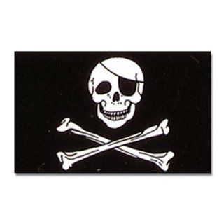 Flagge Pirat mit Knochen 90 * 150 cm Fahne Garten