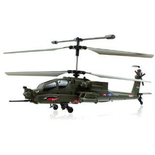 3 Kanal Apache AH 64 RC Hubschrauber (flugbereit) Spielzeug