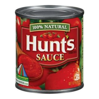 Hunts 100% Natural Tomato Sauce 8 oz